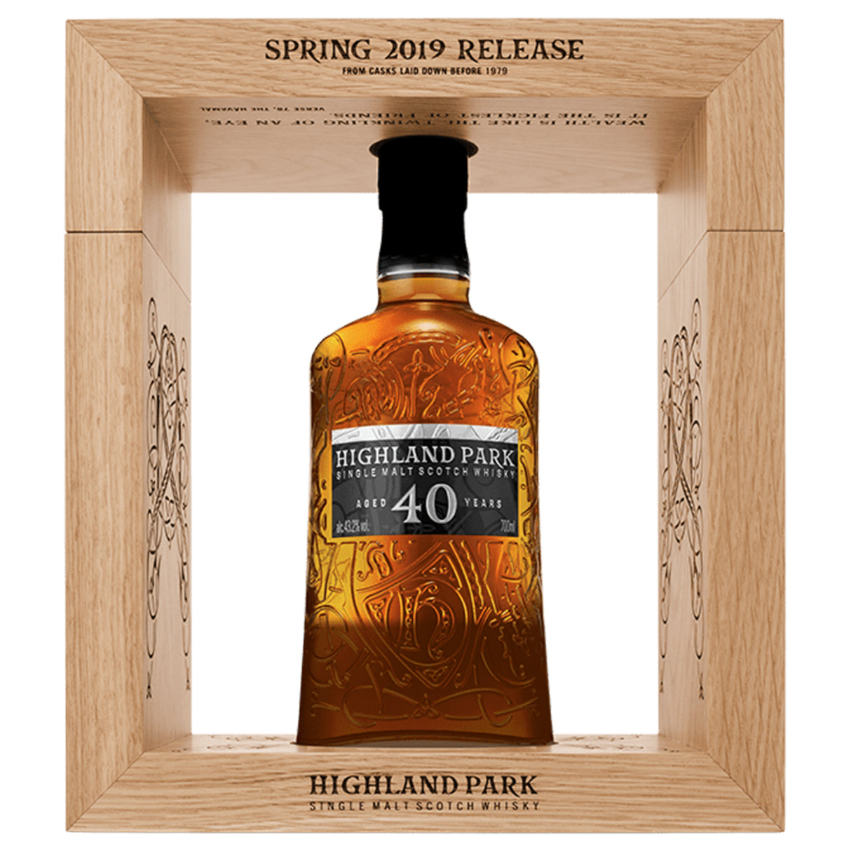 Highland Park 40 Year Old Single Malt Scotch Whiskey