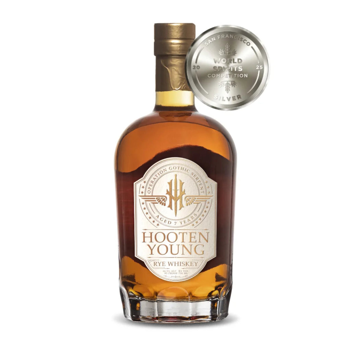 Hooten Young Aged 7 Year Rye Whiskey Operation Gothic Serpent