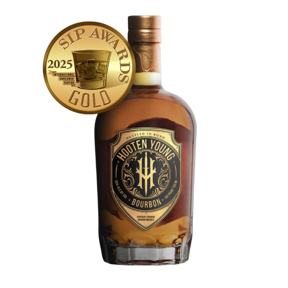 Hooten Young Bottled In Bond Kentucky Straight Bourbon Whiskey