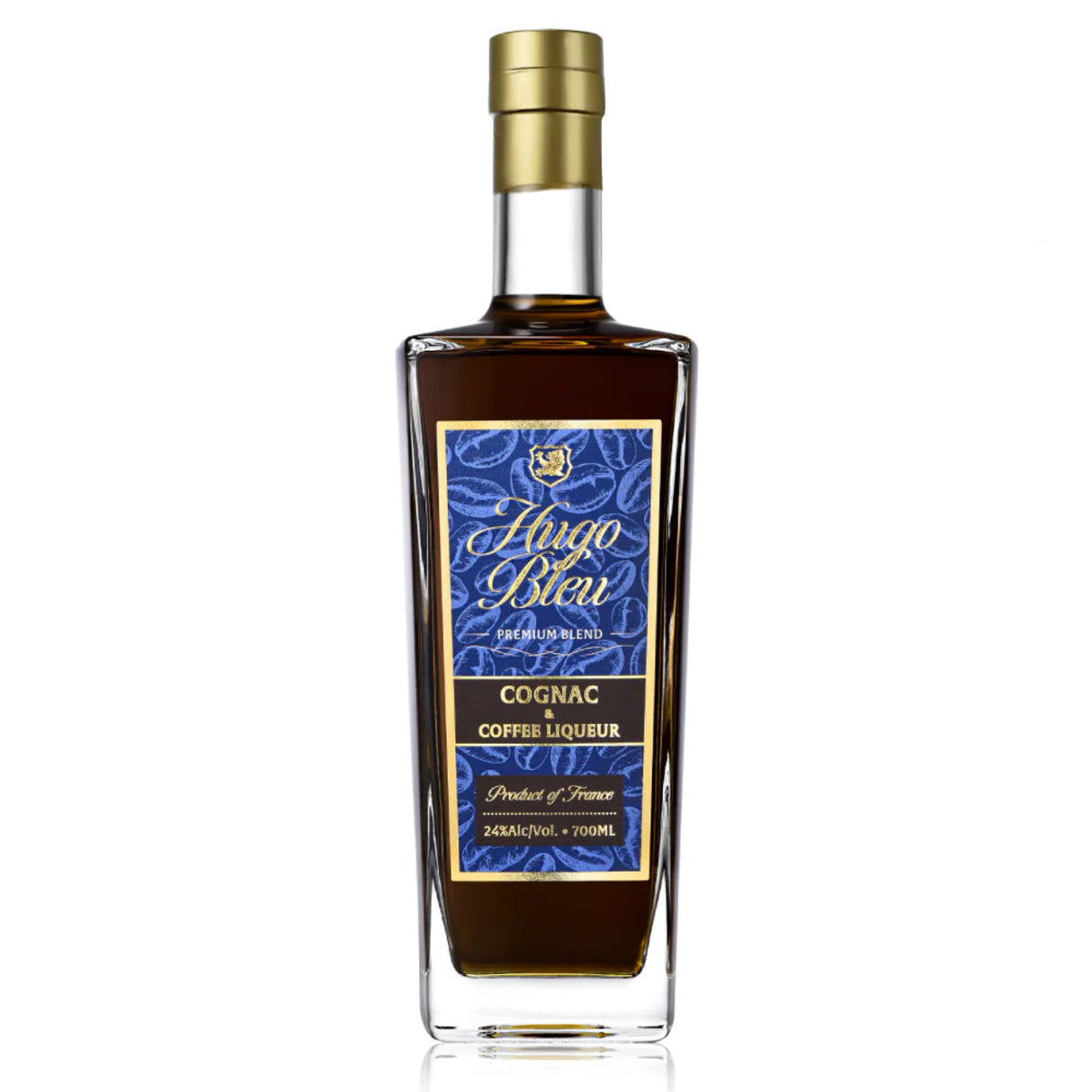 Hugo Bleu Premium Blend Cognac & Cofee Liqueur