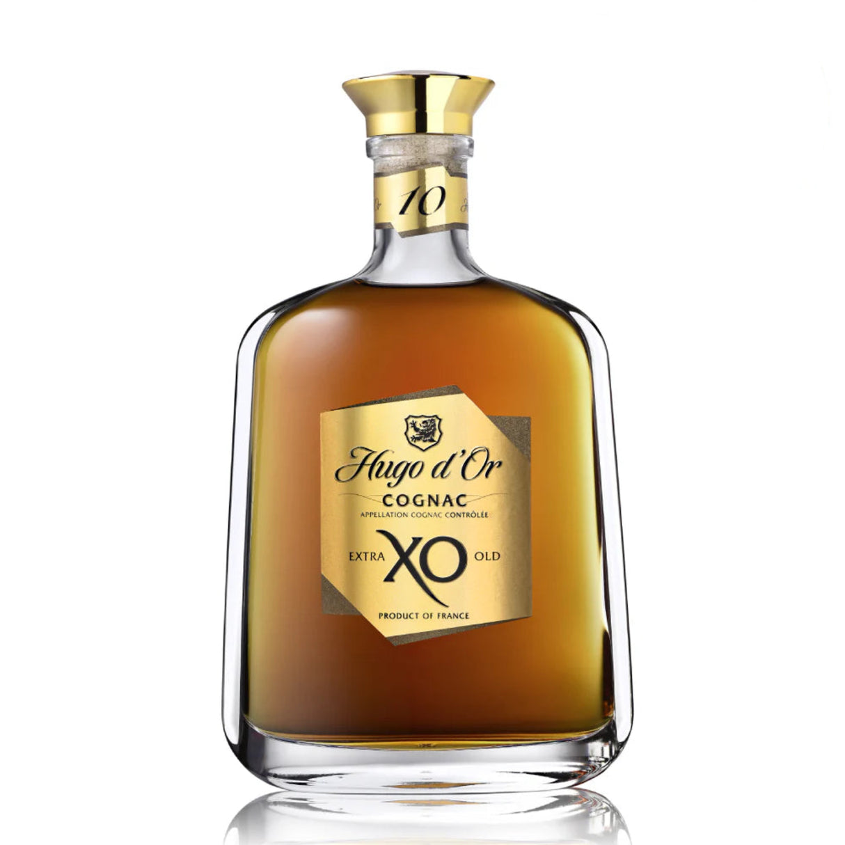 Hugo d'Or XO (Extra Old) Cognac Aged 10 Years - Appellation, Cognac Contrôlée
