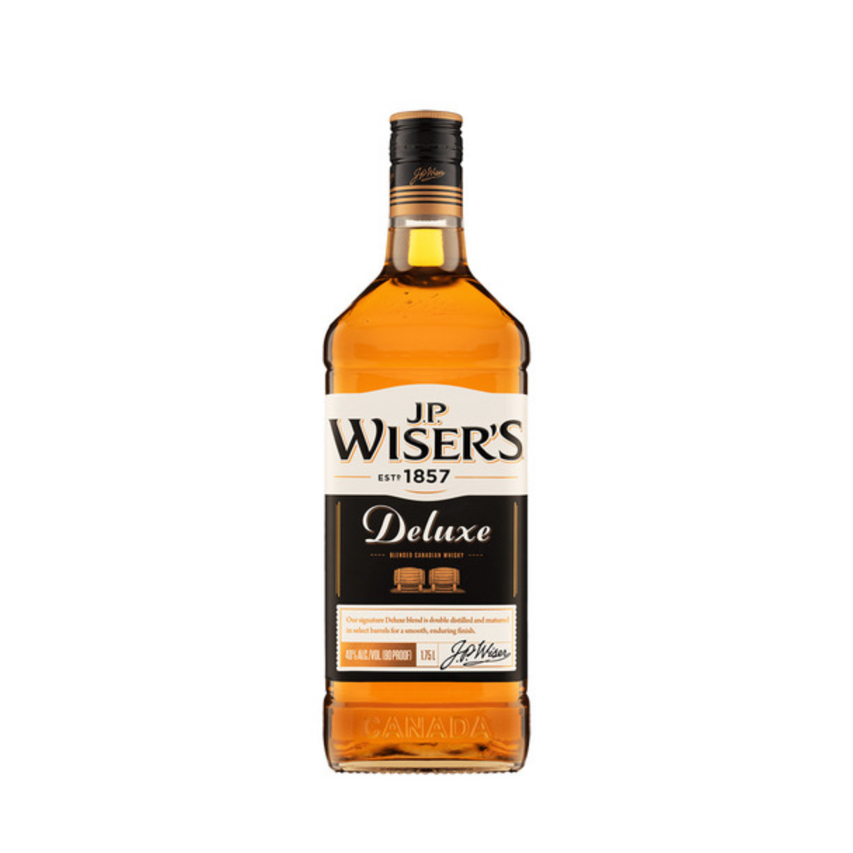 J.P. Wiser's Canadian Whiskey Deluxe 10 Year