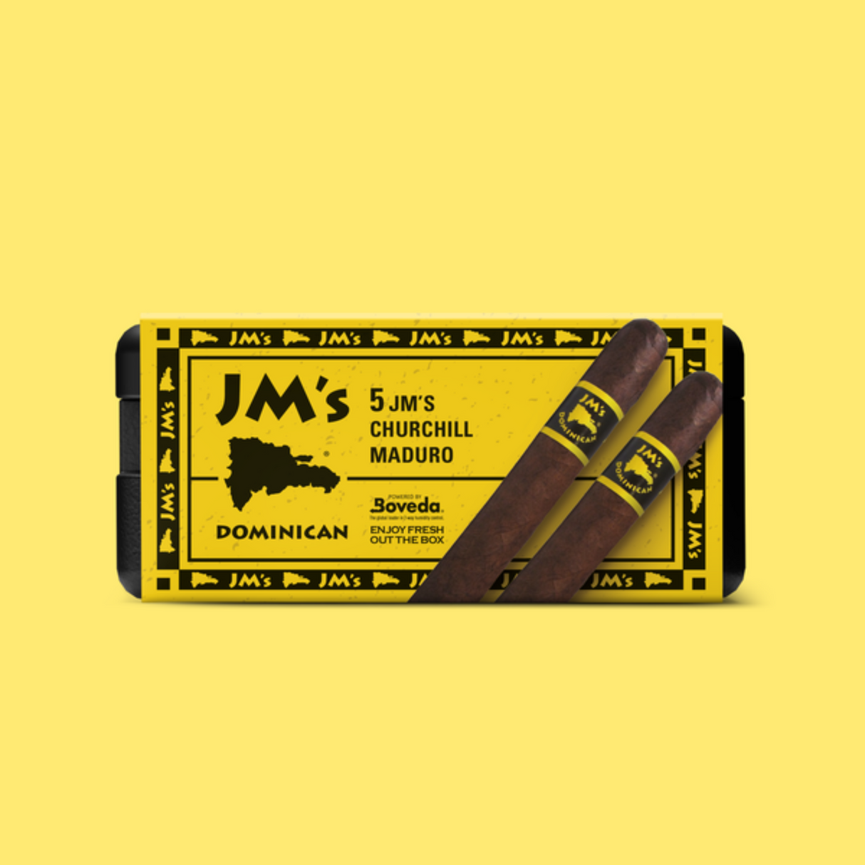 JM's Dominican Churchill Maduro 6.75x50 - 5 Pack (San Andrés Medium-Bodied) by CigarBros-4