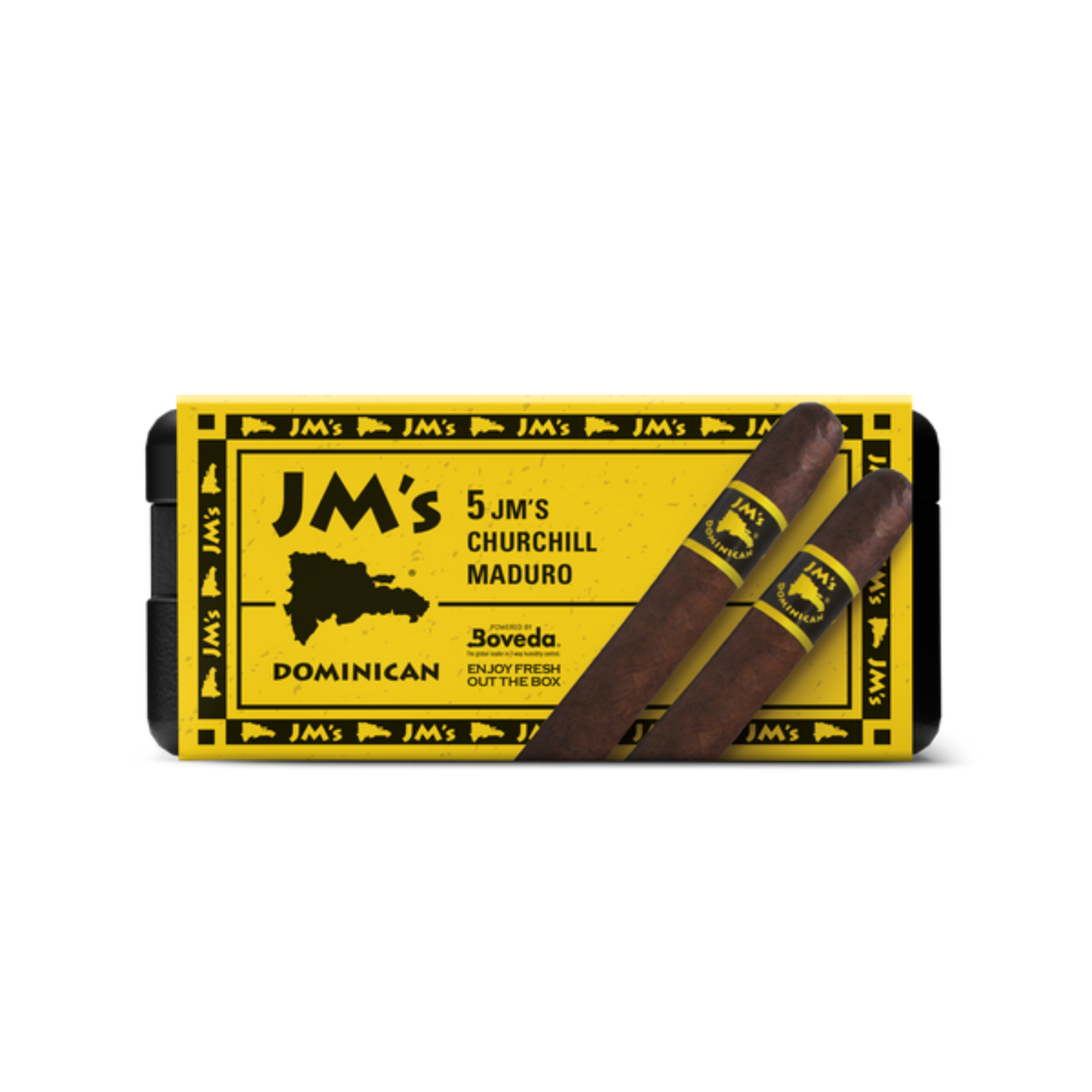 JM's Dominican Churchill Maduro 6.75x50 - 5 Pack (San Andrés Medium-Bodied) by CigarBros-5