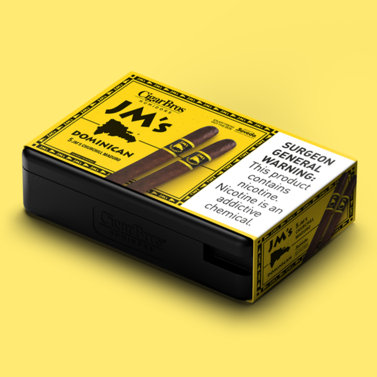 JM's Dominican Churchill Maduro 6.75x50 - 5 Pack (San Andrés Medium-Bodied) by CigarBros-8