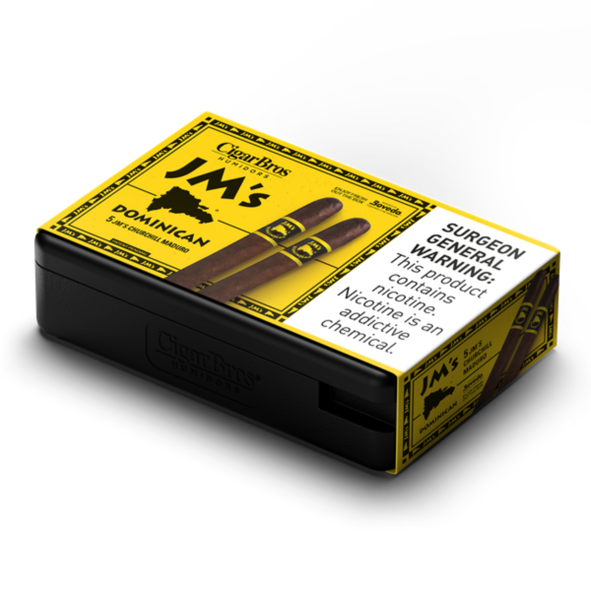 JM's Dominican Churchill Maduro 6.75x50 - 5 Pack (San Andrés Medium-Bodied) by CigarBros-9