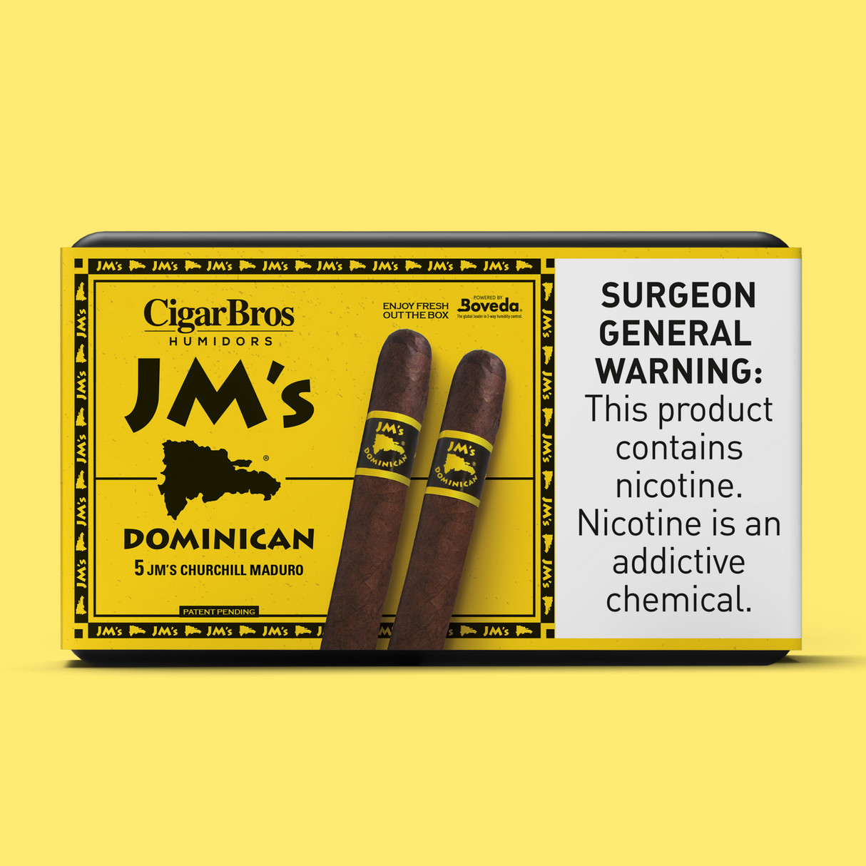 JM's Dominican Churchill Maduro 6.75x50 - 5 Pack (San Andrés Medium-Bodied) by CigarBros