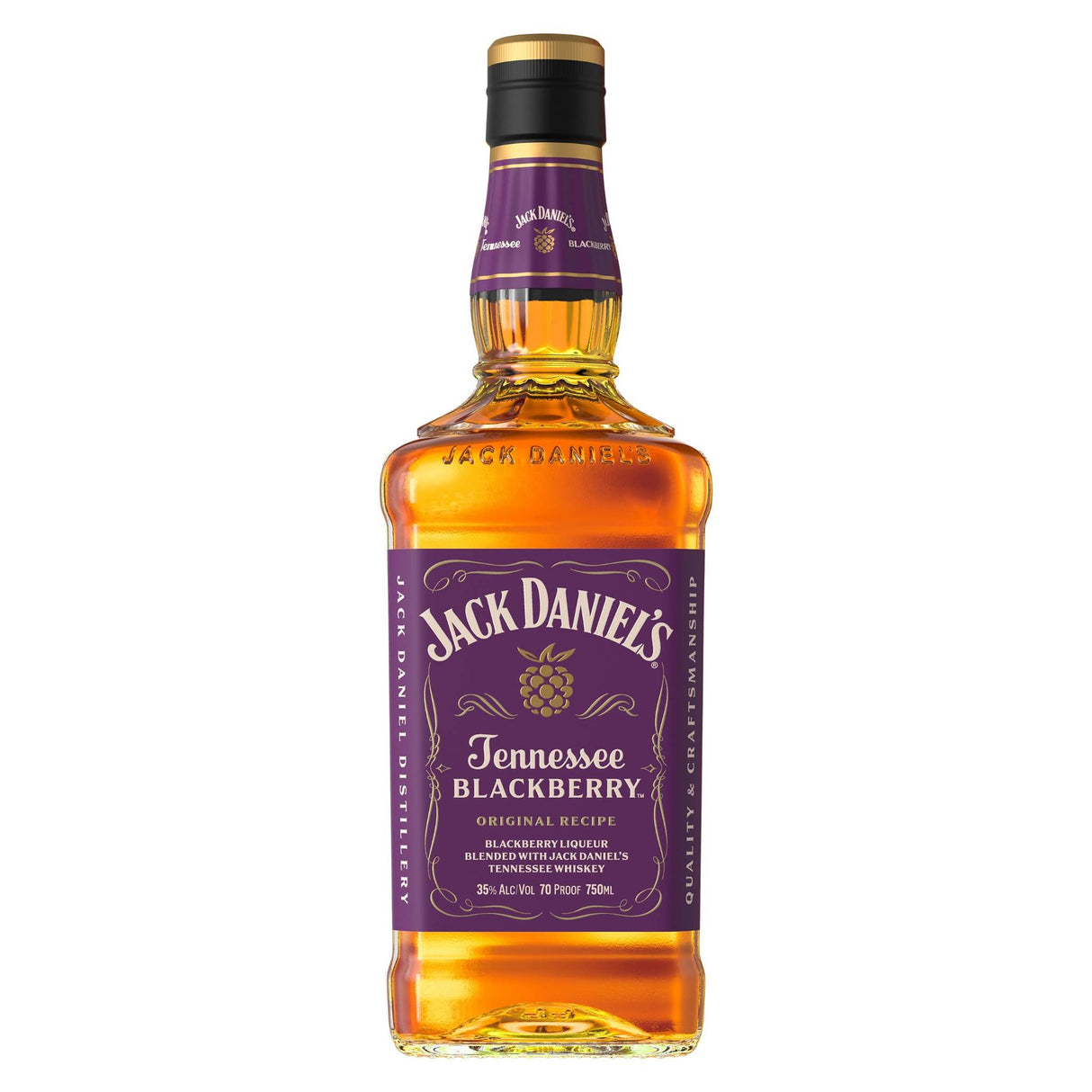 Jack Daniel’s Tennessee Blackberry Flavored Whiskey