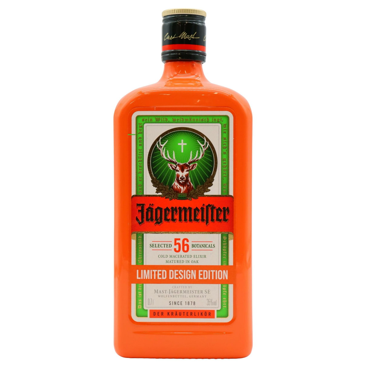 Jagermeister Herbal Liqueur Culture Orange Edition