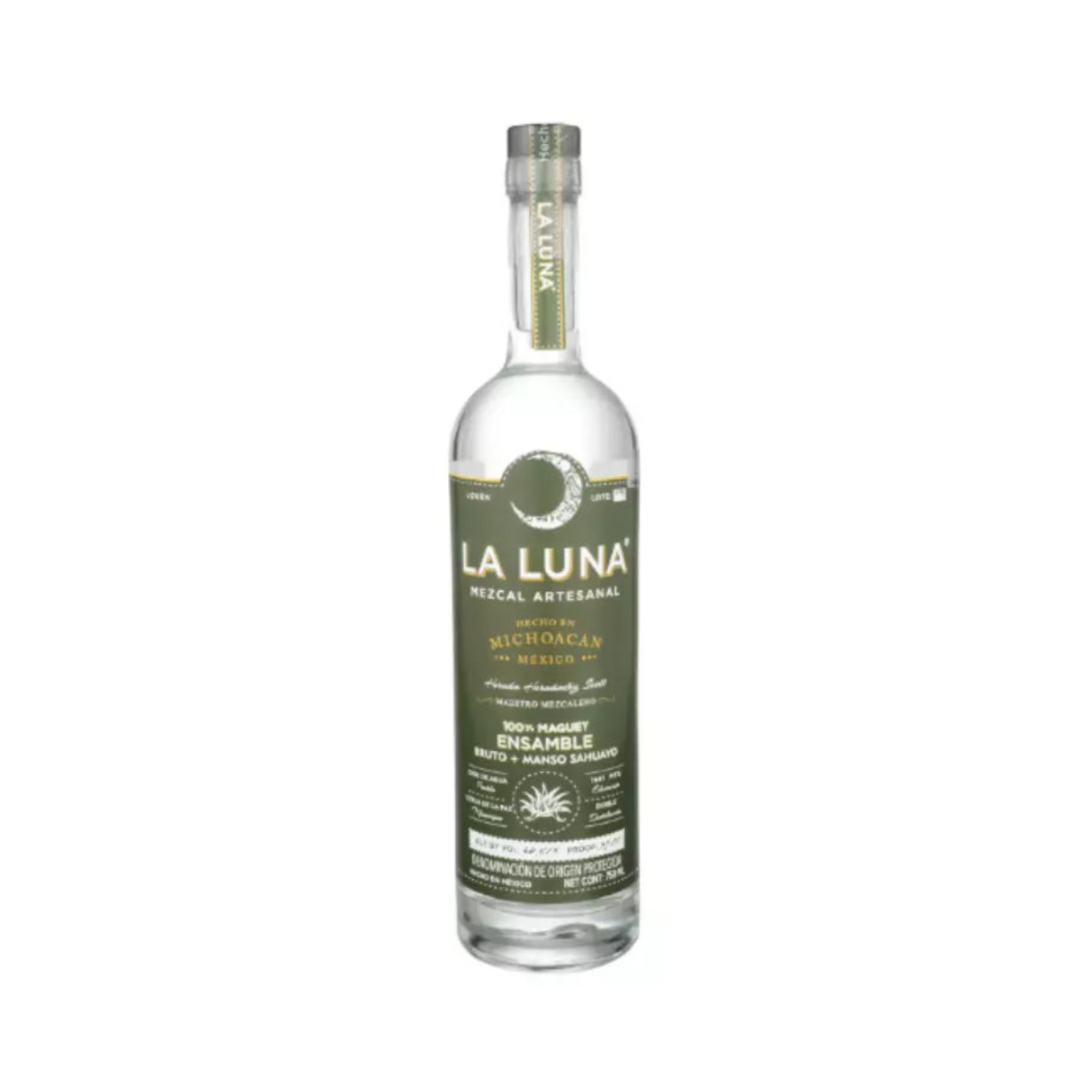 La Luna Mezcal Ensamble Bruto Manso Sahuayo