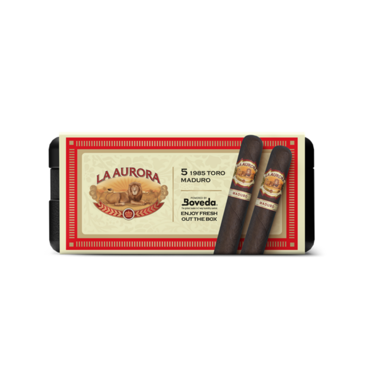 La Aurora 1985 Gran Toro Brazilian Maduro 6x58 - 5 Pack (Medium-Bodied) by CigarBros-5
