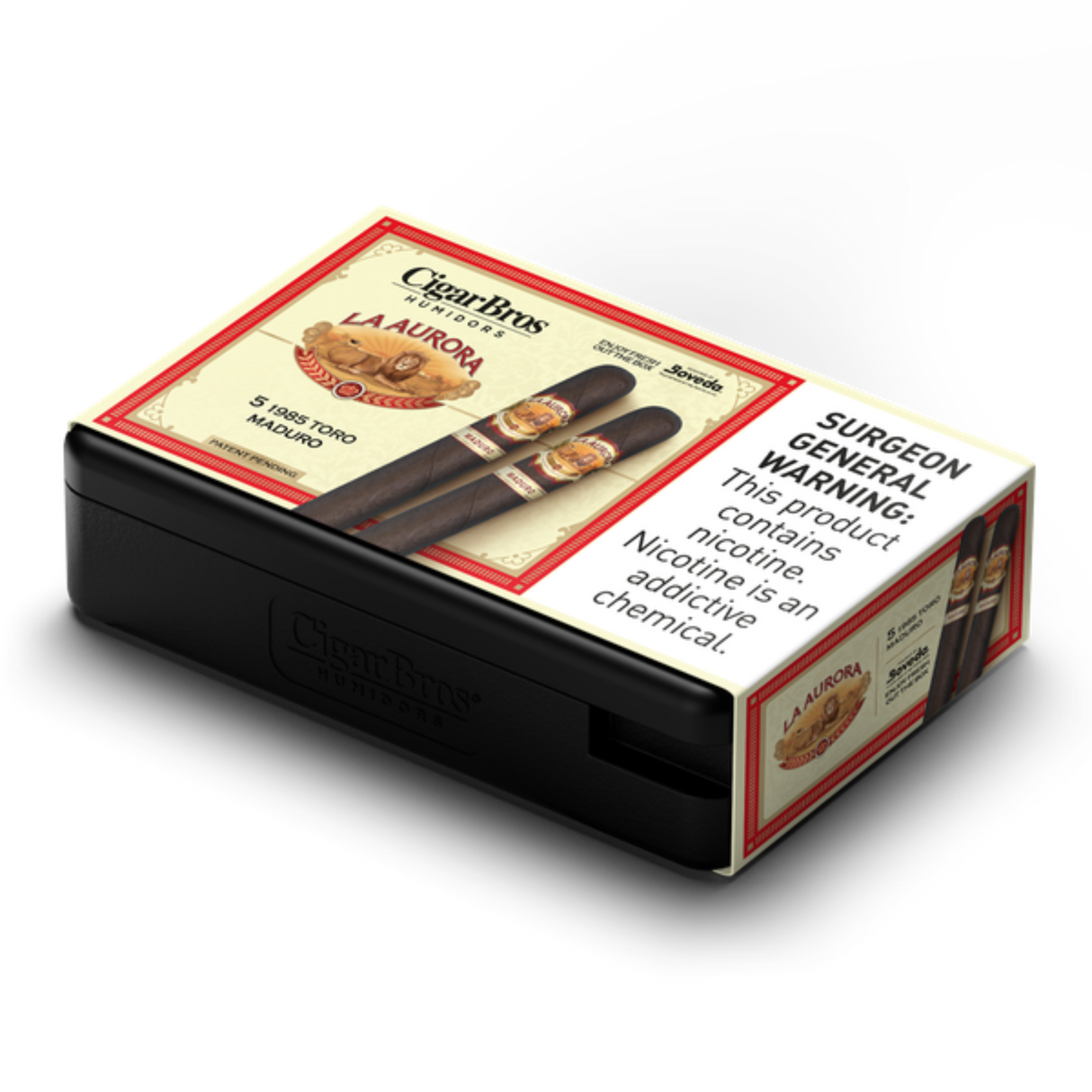 La Aurora 1985 Gran Toro Brazilian Maduro 6x58 - 5 Pack (Medium-Bodied) by CigarBros-9