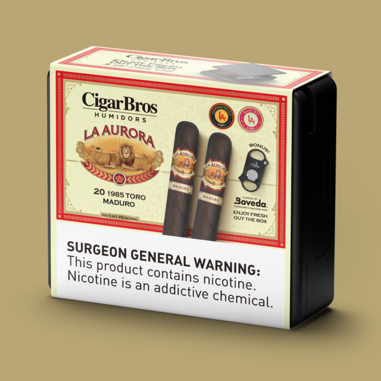 La_Aurora_1985_Toro_Maduro_6x58_-_20_Pack_Gran_Brazilian_Medium-Bodied_by_CigarBros-8