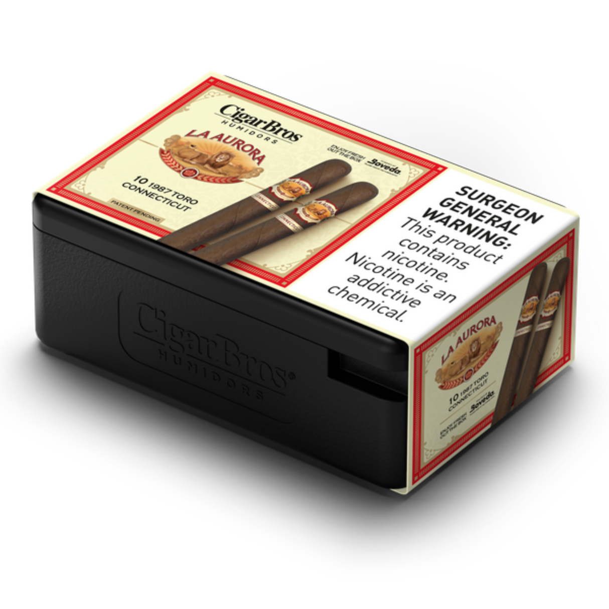 La_Aurora_1987_Toro_Connecticut_5.75x54_10_Pack_Ecuadorian_Mild-Bodied_by_CigarBros-9