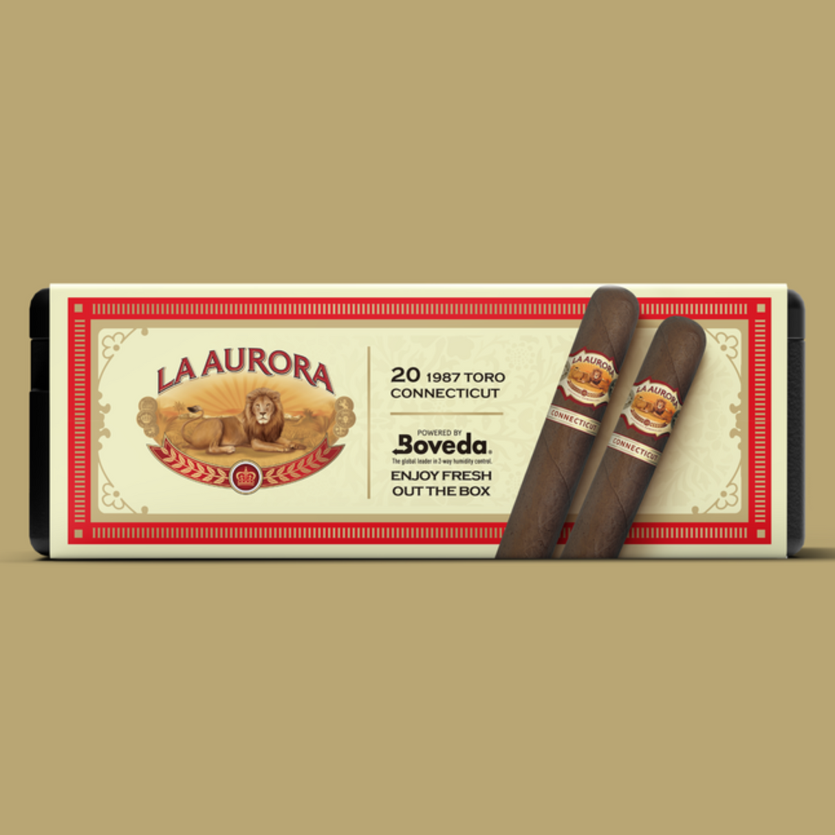 La_Aurora_1987_Toro_Connecticut_5.75x54_20_Pack_Ecuadorian_Mild-Bodied_by_CigarBros-4