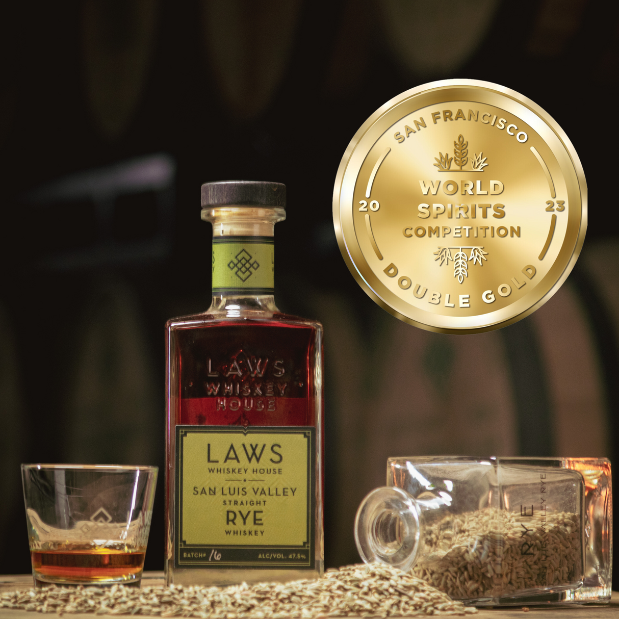 Laws Whiskey House San Luis Valley Straight Rye Whiskey2