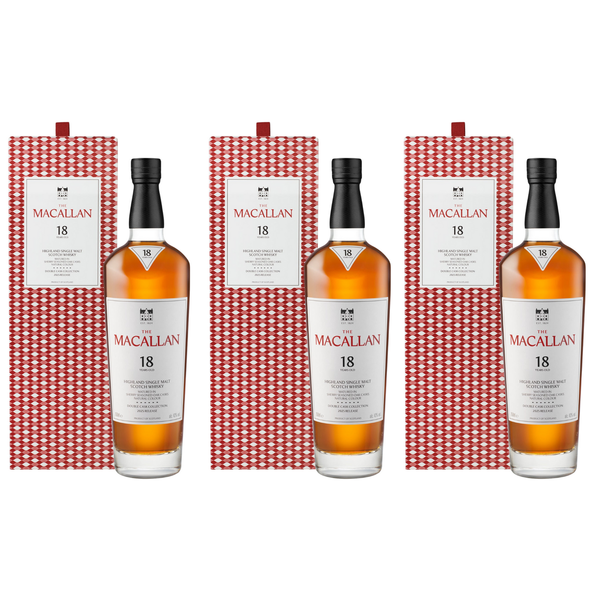 The Macallan 18 Year Old Double Cask Single Malt Scotch Whiskey