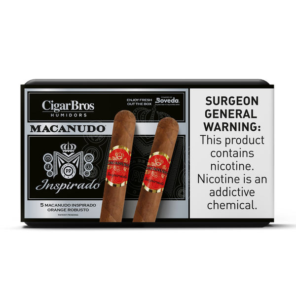 Macanudo Inspirado Orange 6x50 5 Pack (Toro Honduran Olancho Medium-Bodied) by CigarBros-1