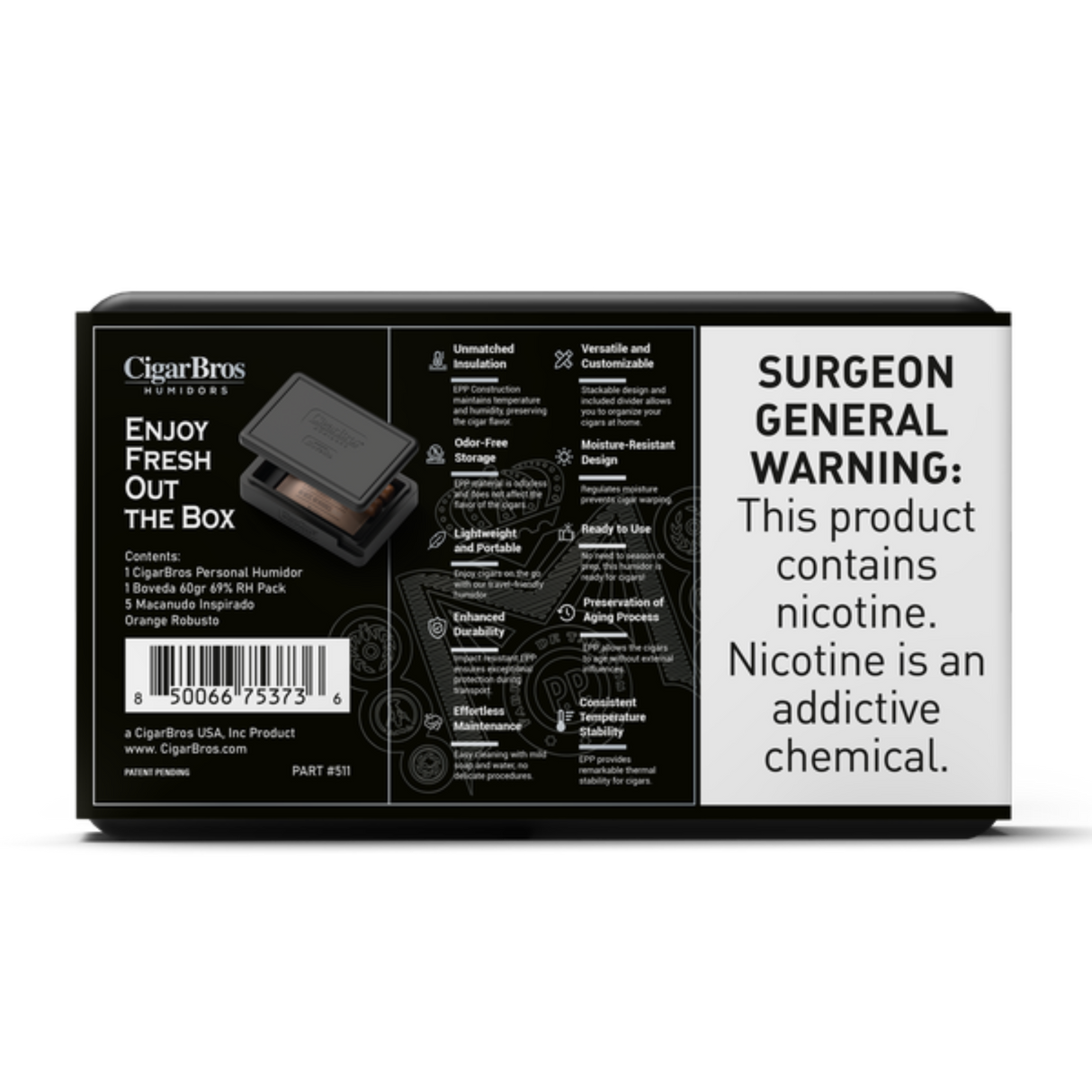 Macanudo Inspirado Orange 6x50 5 Pack (Toro Honduran Olancho Medium-Bodied) by CigarBros-3