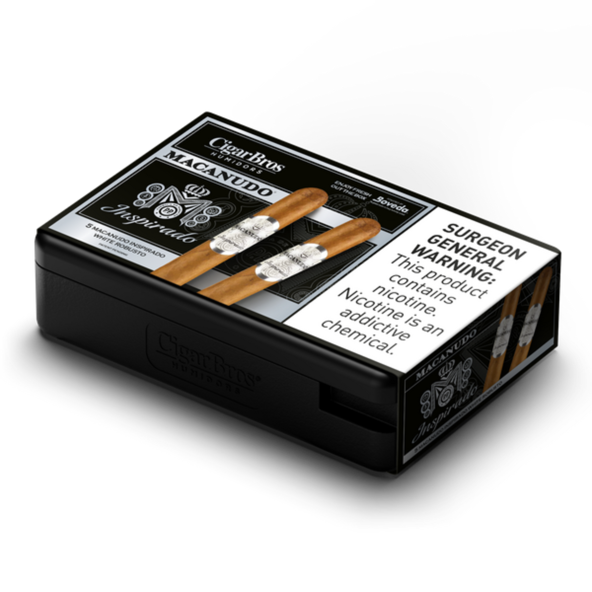 Macanudo Inspirado White 6x50 - 5 Pack(Toro Ecuadorian Connecticut Mild-Medium-Bodied) by CigarBros-10