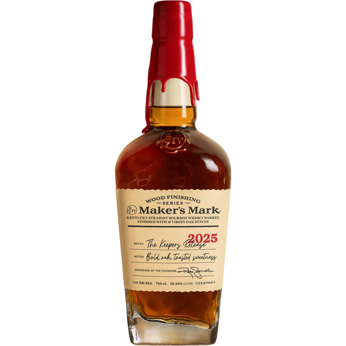 Maker's Mark Kentucky Straight Bourbon Whiskey Wood Finishing Series The Keepers Release