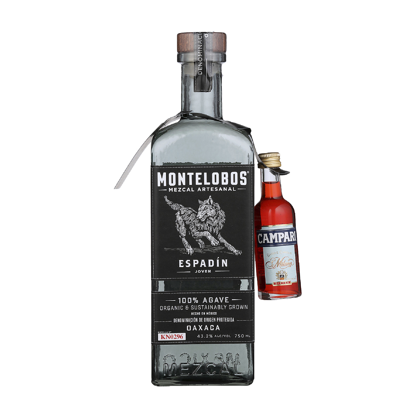 Montelobos Mezcal Artesanal Joven Espadin W/ Campari Aperitivo