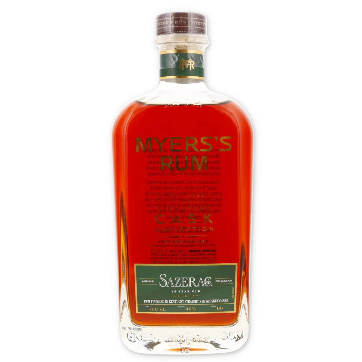 Myers’s Rum Signature Cask Collection – Sazerac 18 Year Old Rye Cask Finish