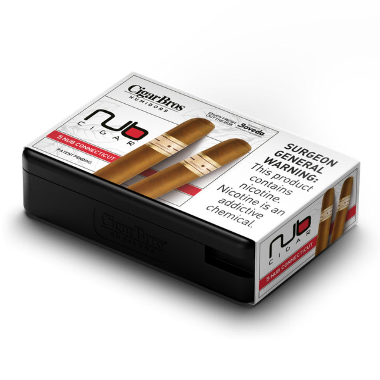 Nub Connecticut 4x60 5 Pack (Gordo Ecuadorian Mild-Bodied) by CigarBros-9