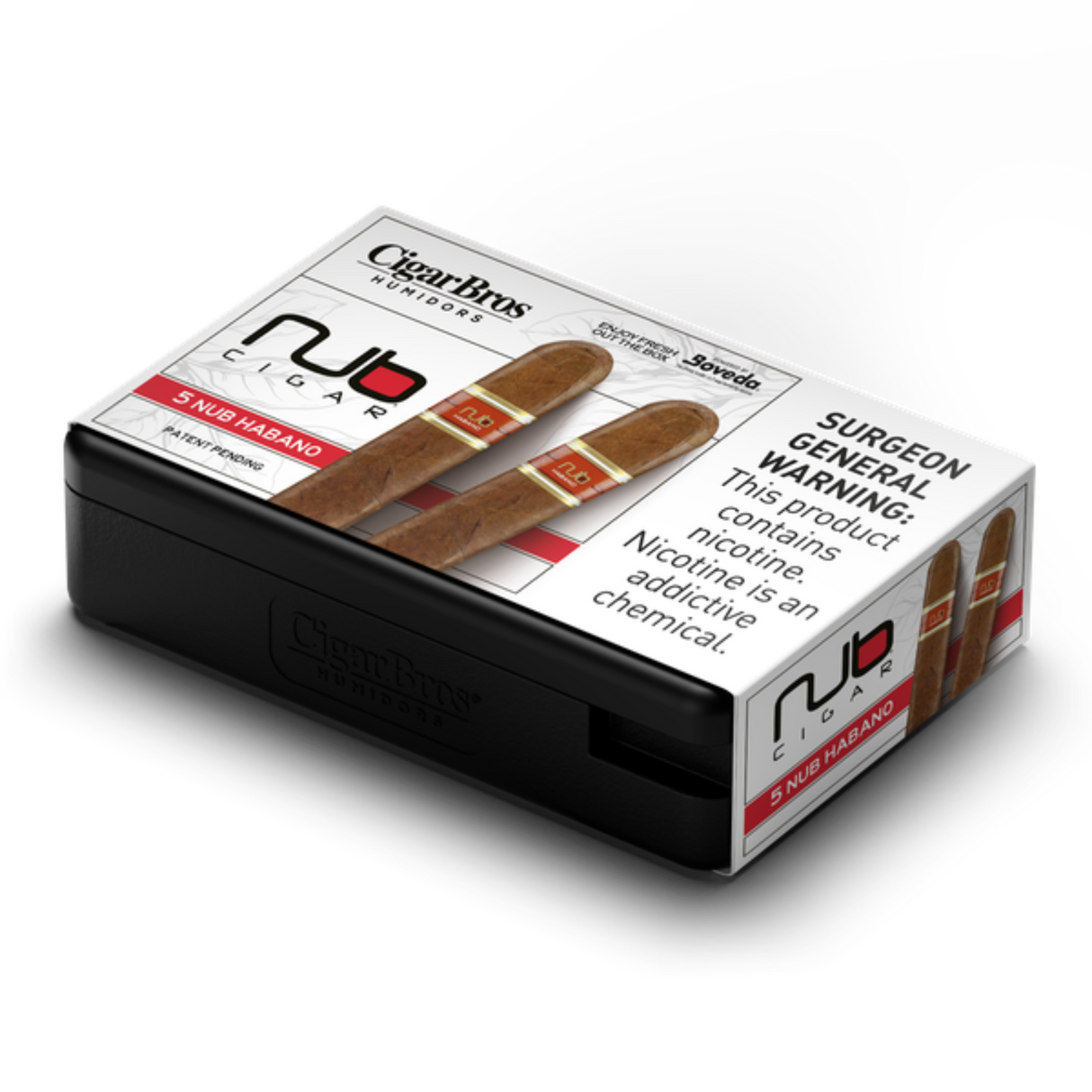 Nub Habano 4x60 5 Pack (Gordo Nicaraguan Medium-Bodied) by CigarBros-9