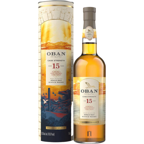 Oban Sherry Cask Strength Finish 15 Year Single Malt Scotch Whiskey Oloroso & Palo Cortado Cask Finish