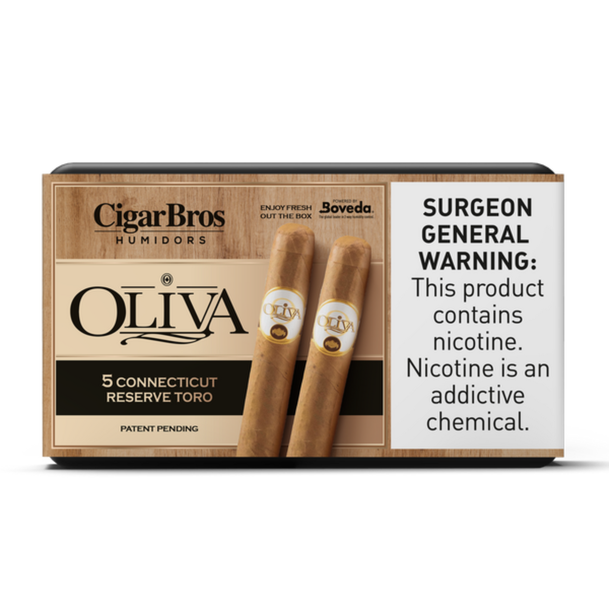 Oliva Connecticut Reserve Toro 6x50 - 5 Pack (Ecuadorian Mild-Medium-Bodied) by CigarBros-1