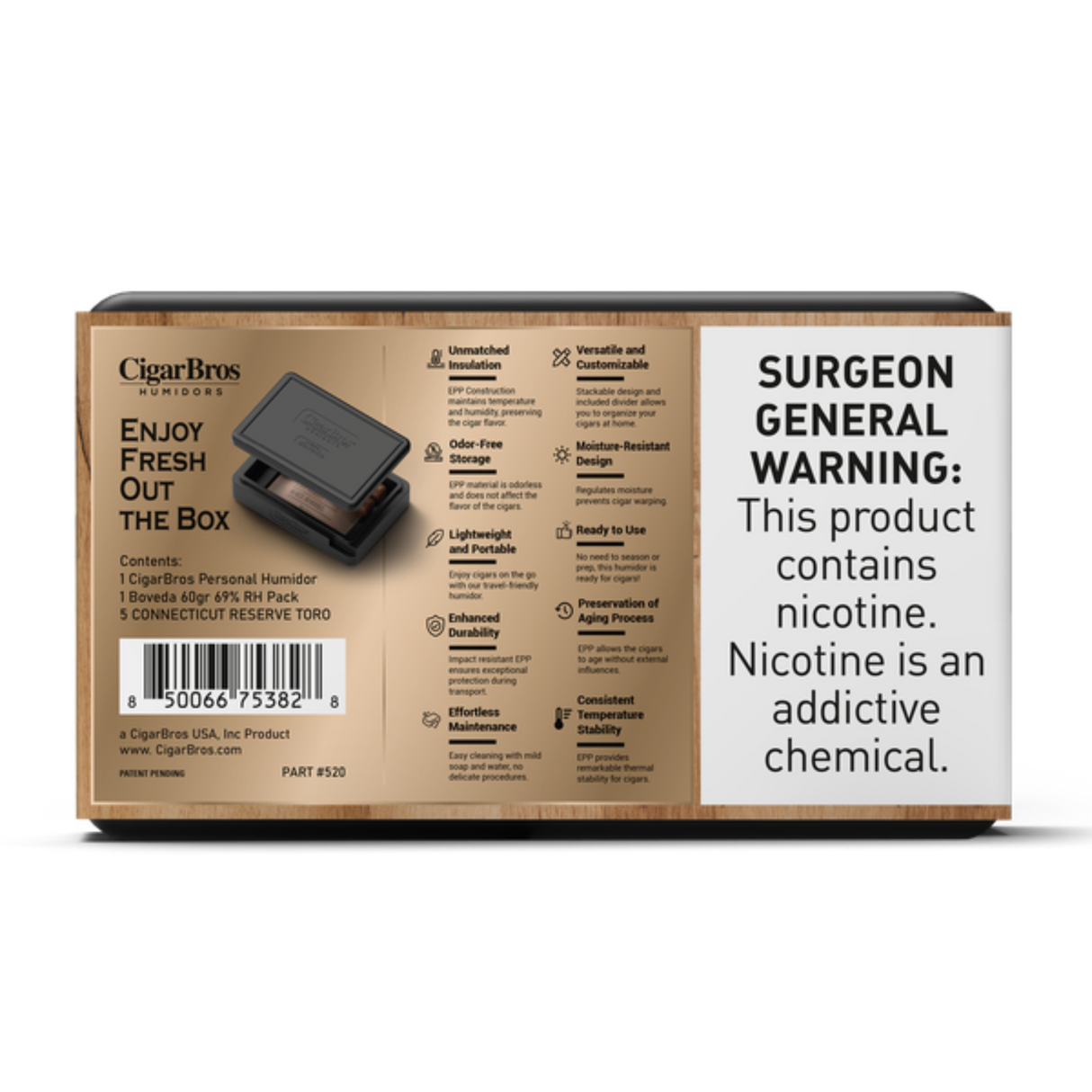 Oliva Connecticut Reserve Toro 6x50 - 5 Pack (Ecuadorian Mild-Medium-Bodied) by CigarBros-3