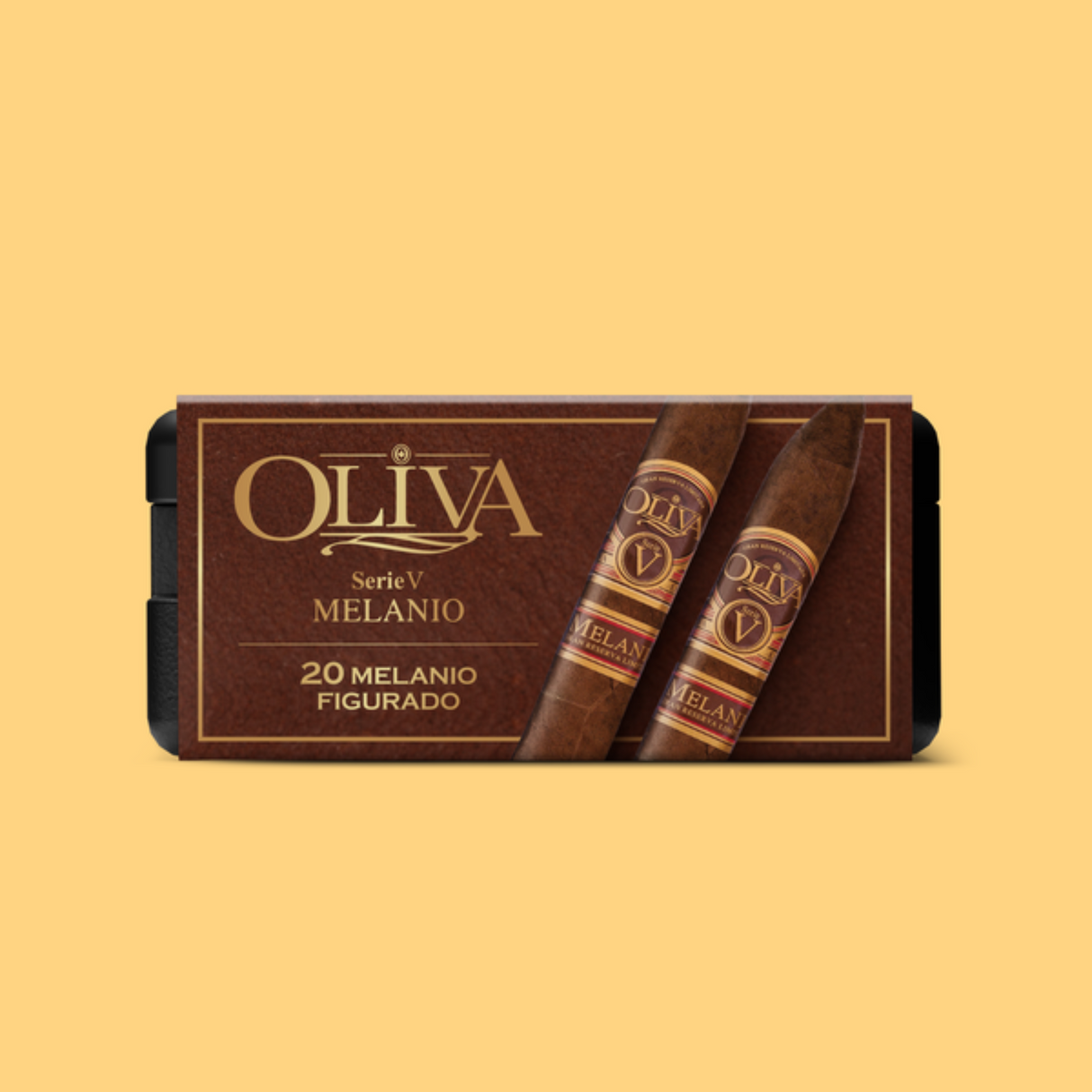 Oliva Melanio Figurado 6.5x52 - 5 Pack (Ecuadorian Sumatra Medium-Full-Bodied) by CigarBros-4