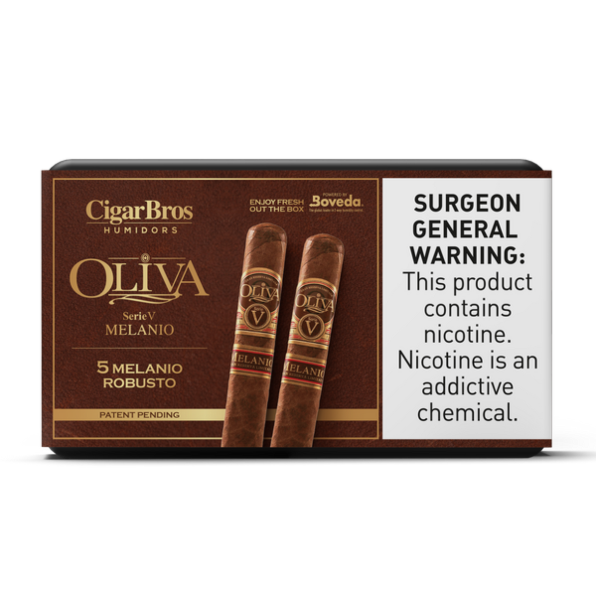 Oliva Melanio Robusto 5x52 - 5 Pack (Ecuadorian Sumatra Medium-Full-Bodied) by CigarBros-1
