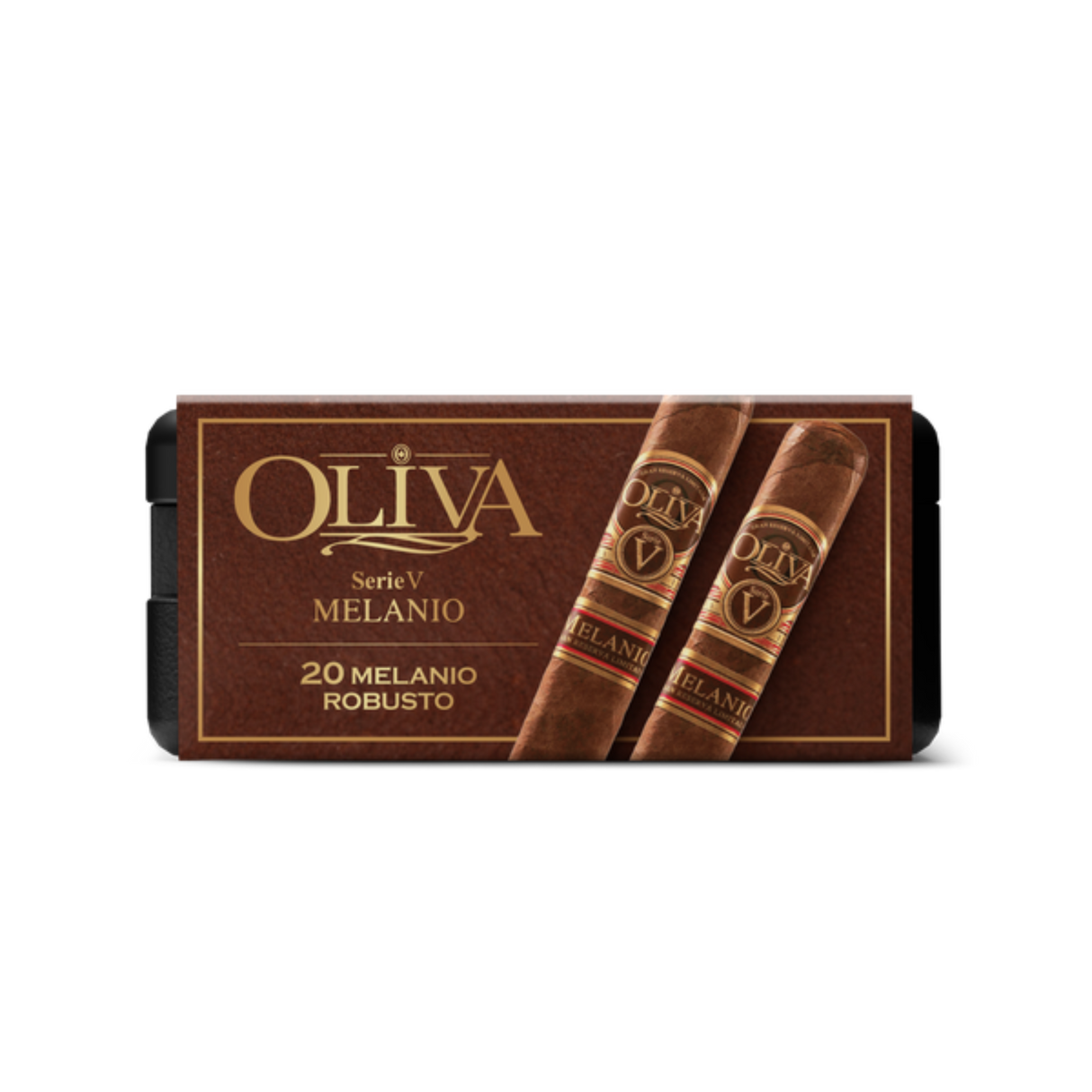 Oliva Melanio Robusto 5x52 - 5 Pack (Ecuadorian Sumatra Medium-Full-Bodied) by CigarBros-5