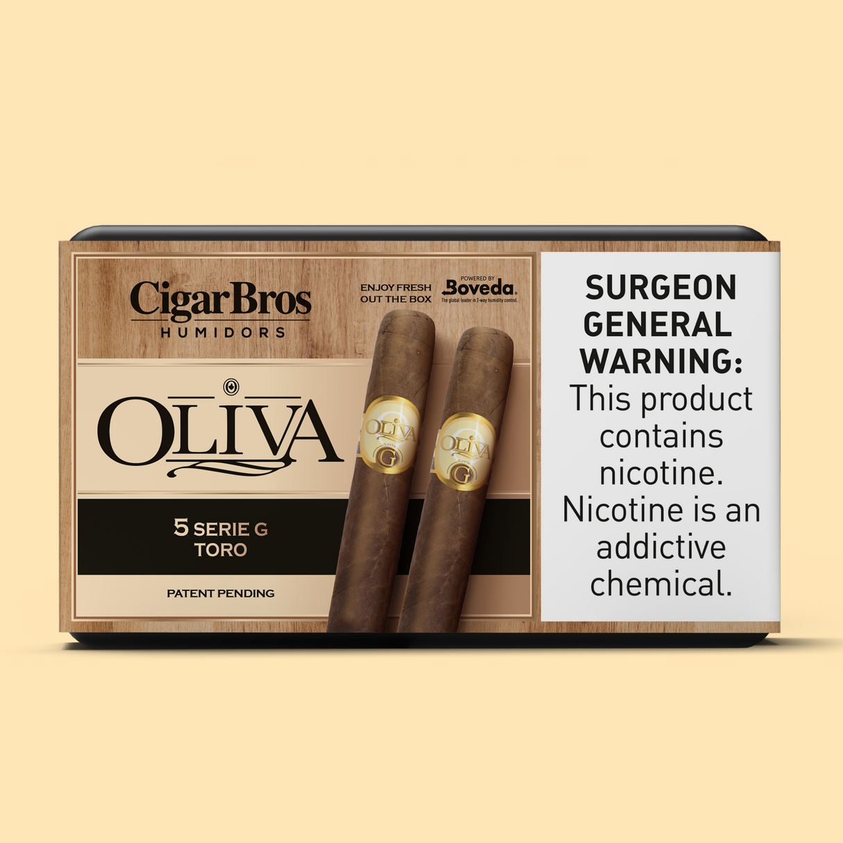Oliva Serie G Toro 6x50 - 5 Pack (African Cameroon Medium-Bodied) by CigarBros