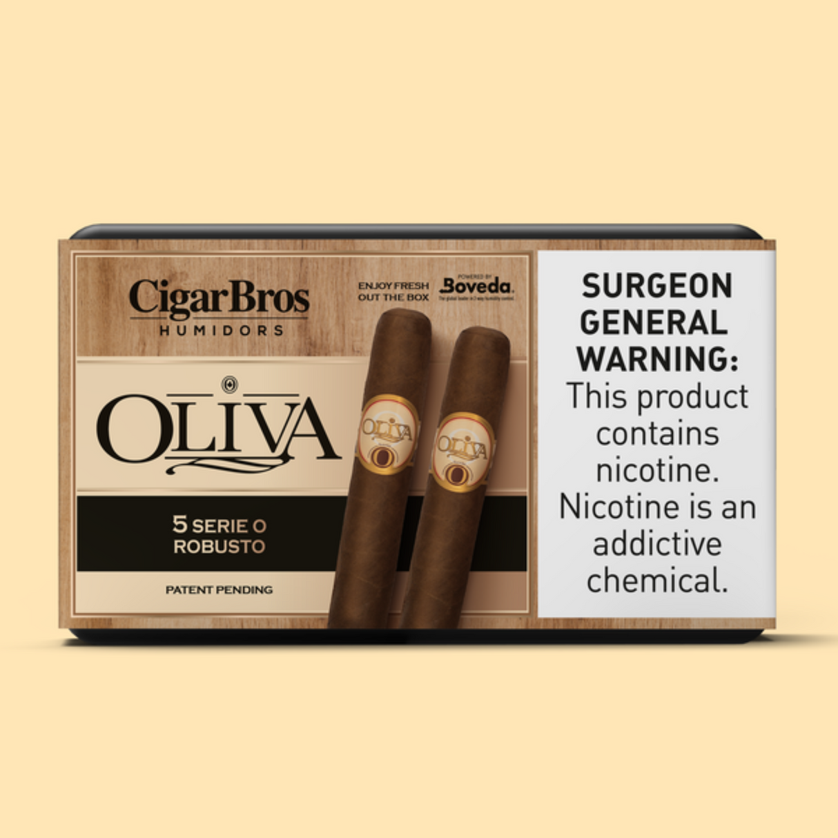 Oliva Serie O Robusto 5x50 - 5 Pack (Nicaraguan Habano Medium-Bodied) by CigarBros