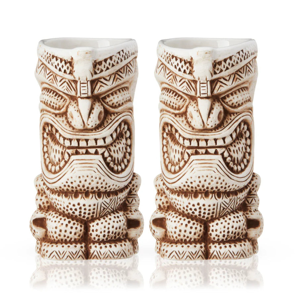 Pacific High Tide Tiki Mugs, Set of 2-1