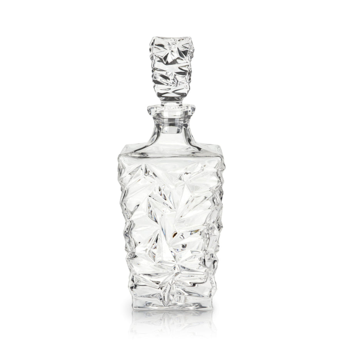 Prism Crystal Whiskey Decanter-1
