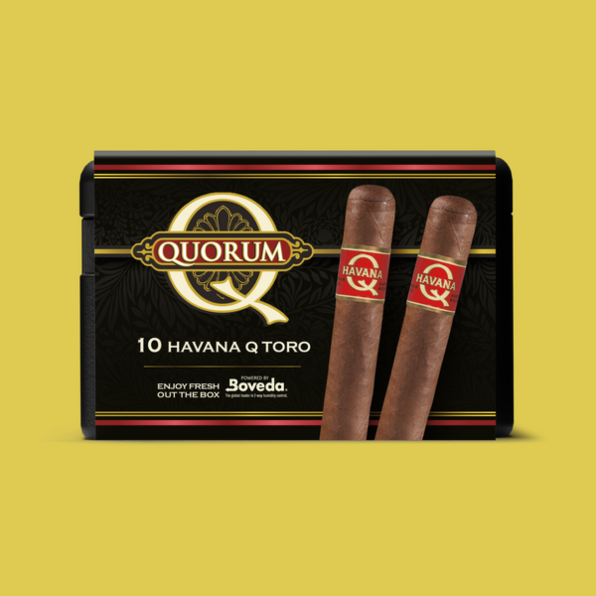 Quorum Havana Q 6x50 - 10 Pack (Toro Ecuadorian Habano Medium-Bodied) by CigarBros-3