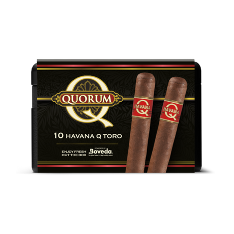 Quorum Havana Q 6x50 - 10 Pack (Toro Ecuadorian Habano Medium-Bodied) by CigarBros-5