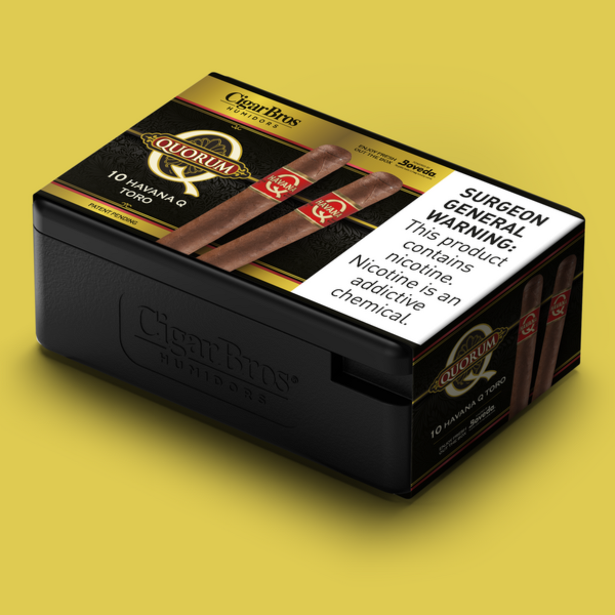 Quorum Havana Q 6x50 - 10 Pack (Toro Ecuadorian Habano Medium-Bodied) by CigarBros-8
