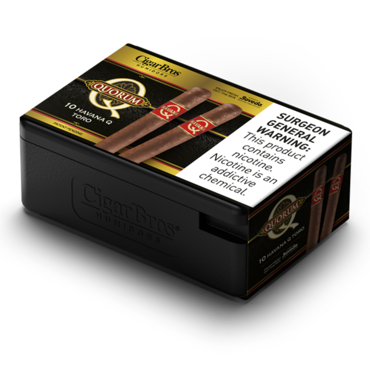 Quorum Havana Q 6x50 - 10 Pack (Toro Ecuadorian Habano Medium-Bodied) by CigarBros-9