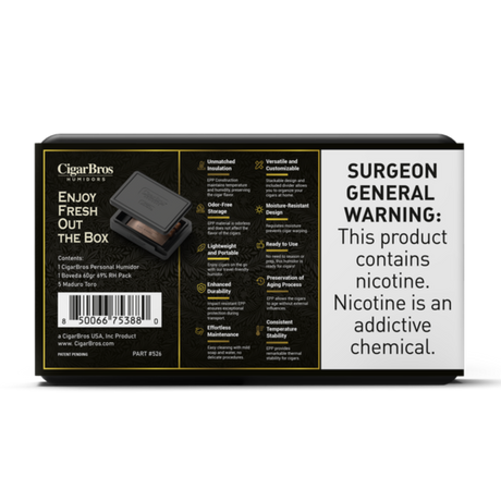 Quorum Toro Maduro 6x50 - 5 Pack (Connecticut Broadleaf Medium-Bodied) by CigarBros-3