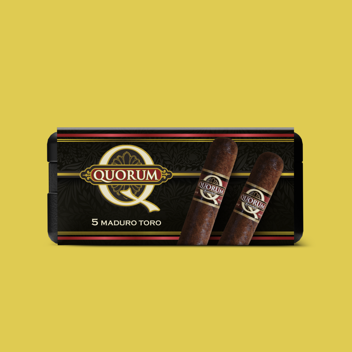Quorum Toro Maduro 6x50 - 5 Pack (Connecticut Broadleaf Medium-Bodied) by CigarBros-5