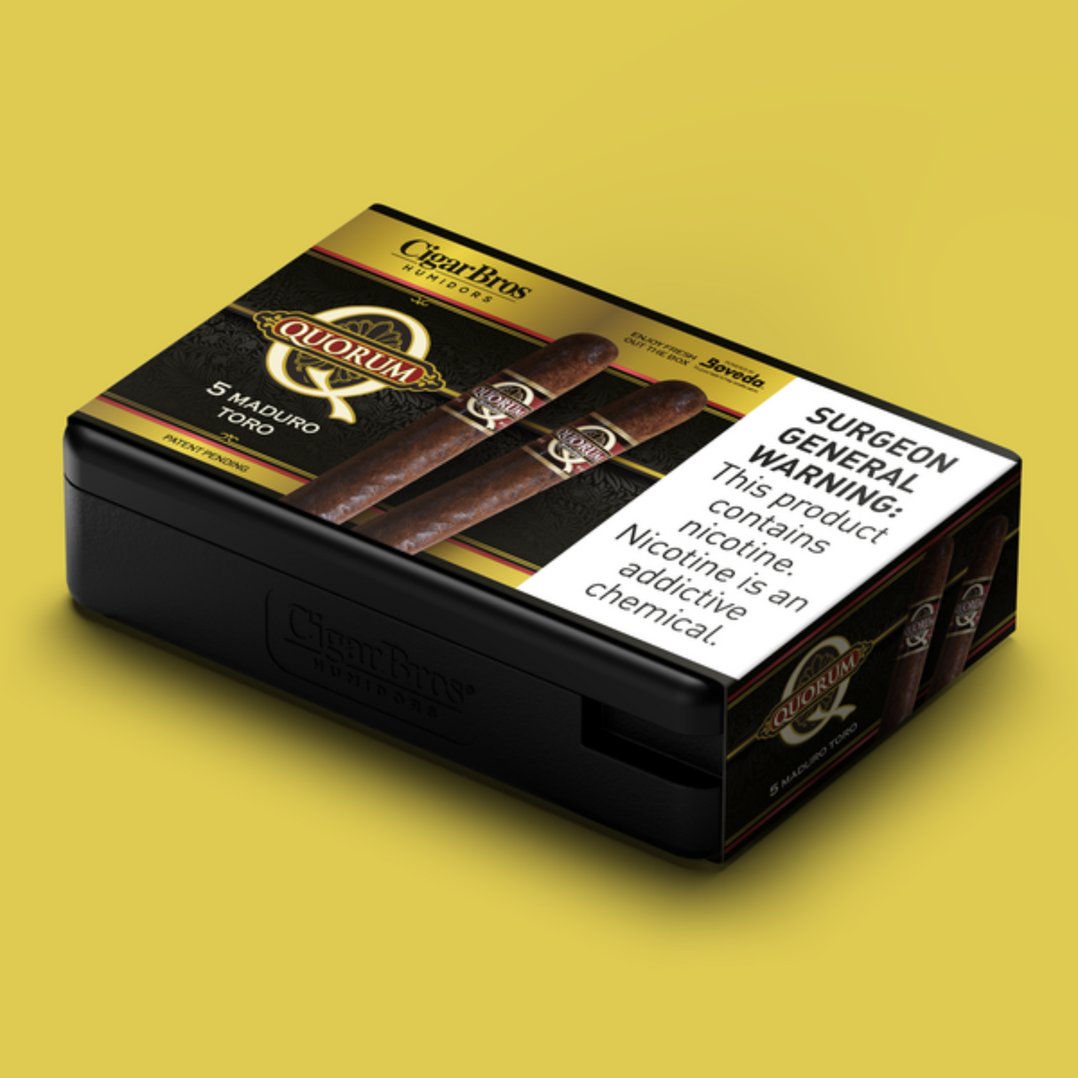 Quorum Toro Maduro 6x50 - 5 Pack (Connecticut Broadleaf Medium-Bodied) by CigarBros-8