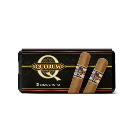 Quorum Toro Shade 6x50 - 5 Pack (Ecuadorian Connecticut Mild-Bodied) by CigarBros-5