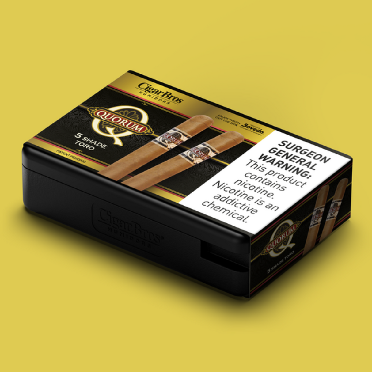 Quorum Toro Shade 6x50 - 5 Pack (Ecuadorian Connecticut Mild-Bodied) by CigarBros-7