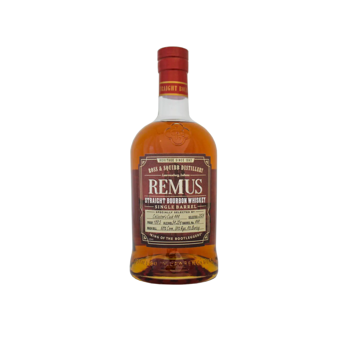 Remus Straight Bourbon Single 108.5 Proof