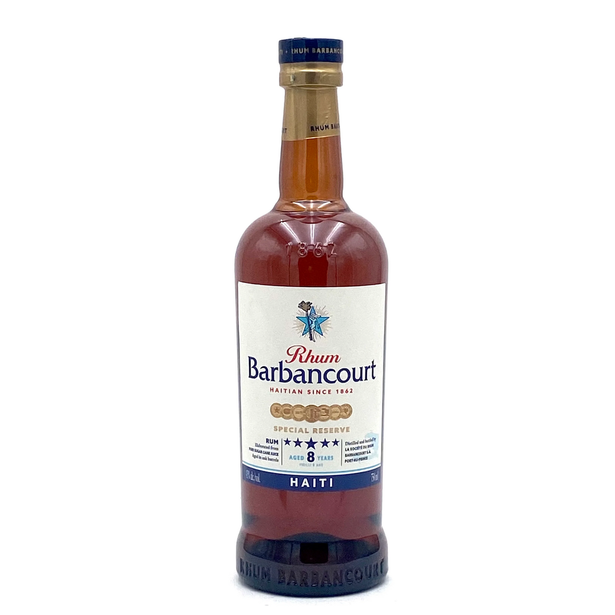 Rhum Barbancourt Aged Rum Reserve Speciale 8 Year